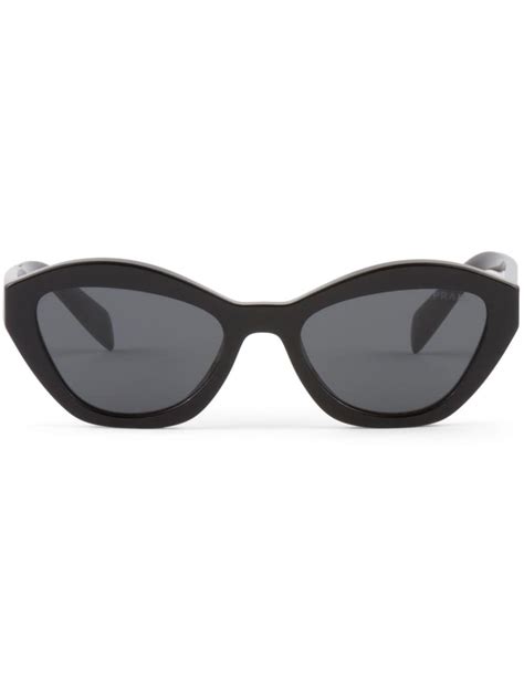 prada curved sunglasses